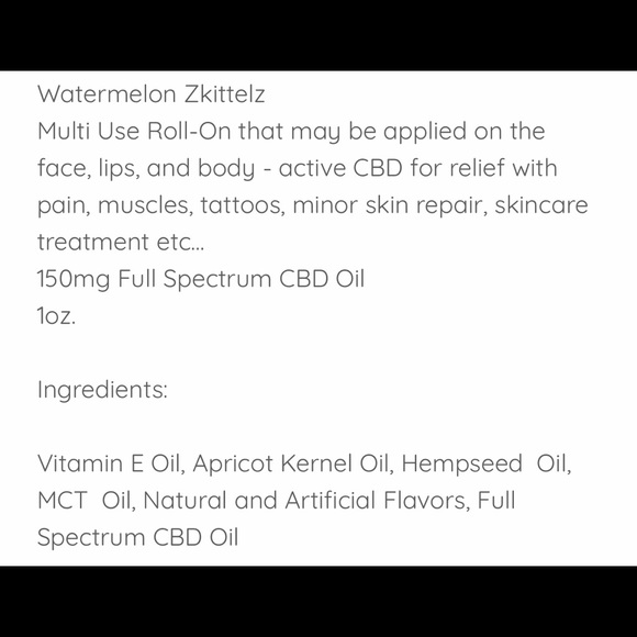 Trippy Lips Watermelon Zkittelz Roll-On - Picture 2 of 2